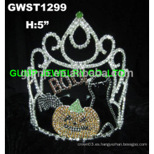 Corona de tiara fantasma calabaza